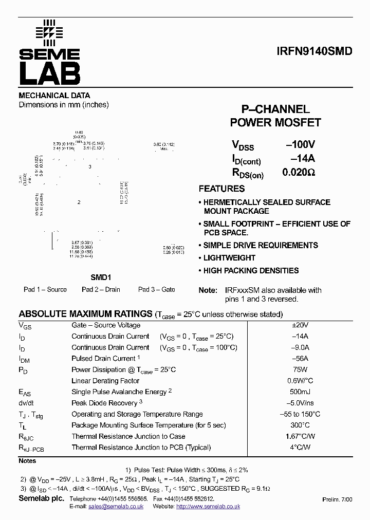 IRFN9140SMD_571106.PDF Datasheet