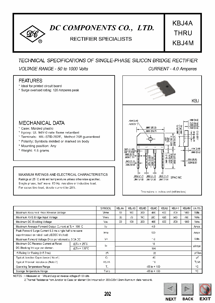 KBJ4B_642027.PDF Datasheet
