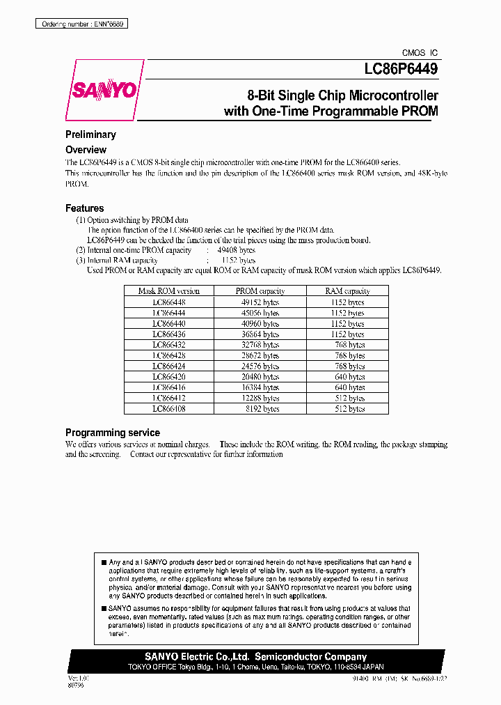 LC86P6449_259427.PDF Datasheet