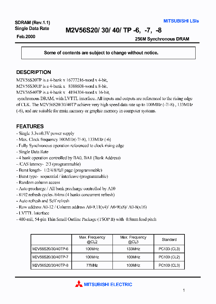 M2V56S40TP_566290.PDF Datasheet