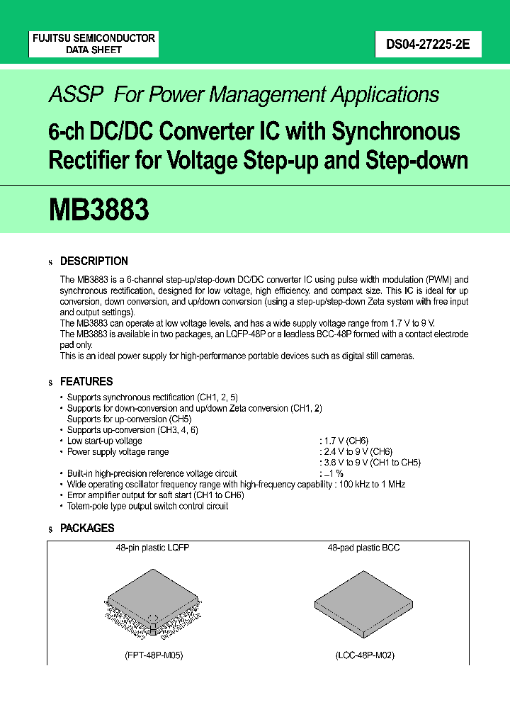 MB3883PV_759222.PDF Datasheet