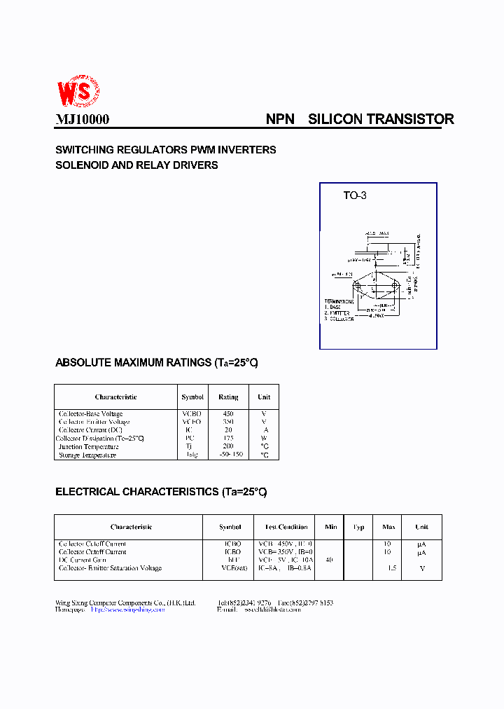 MJ10000_588376.PDF Datasheet