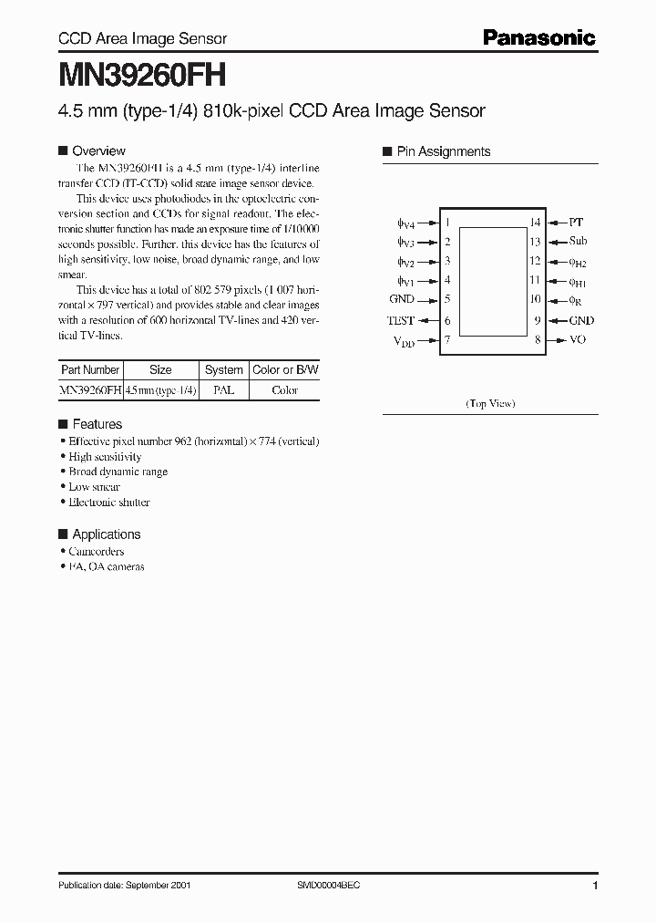 MN39260FH_766493.PDF Datasheet