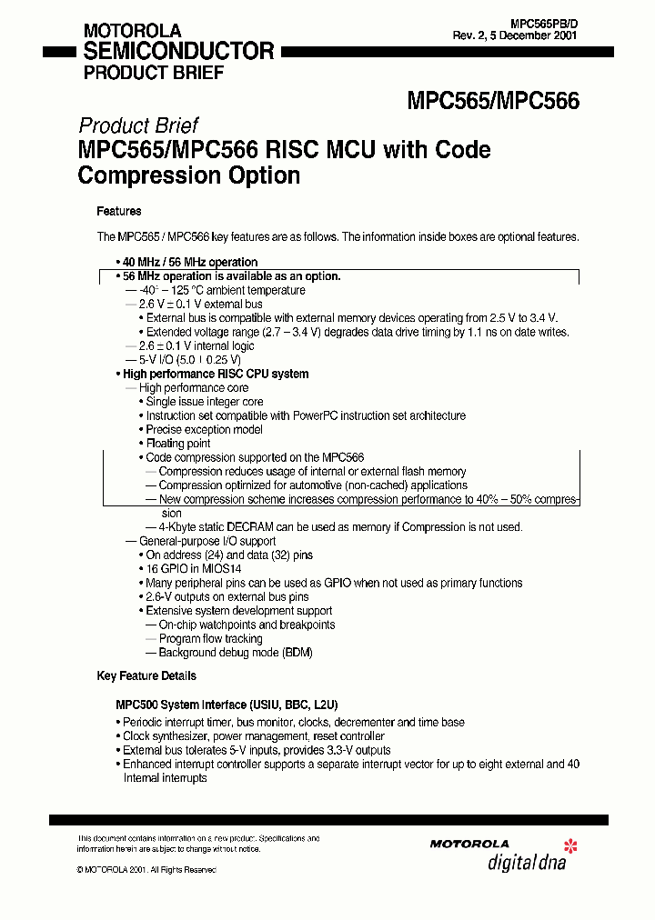 MPC565CZP40_612635.PDF Datasheet