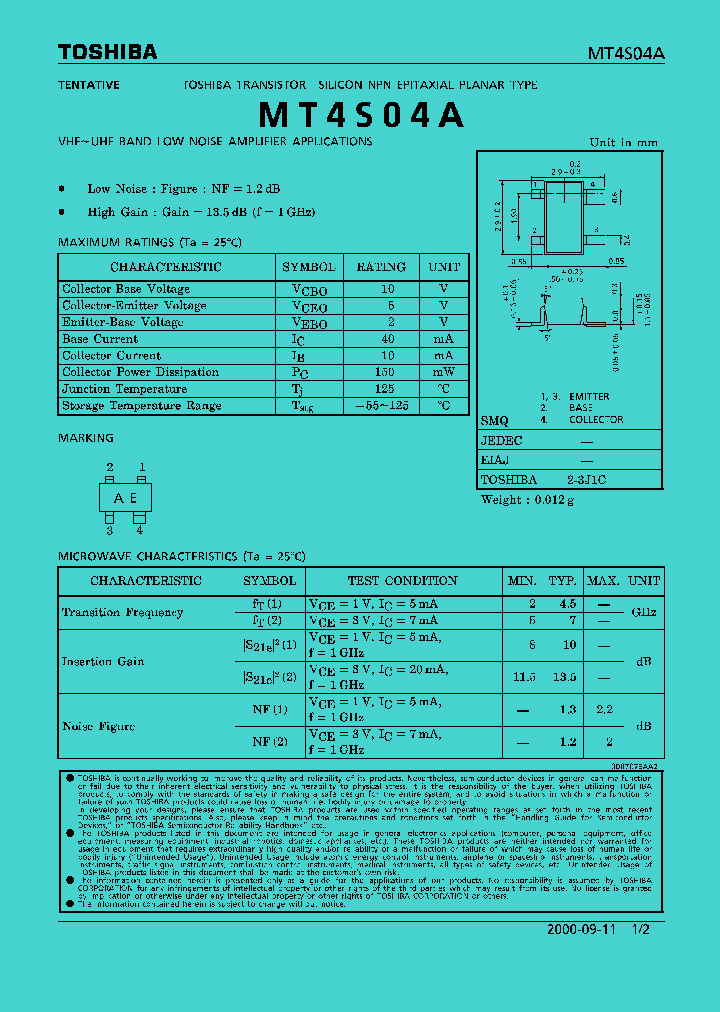 MT4S04A_615067.PDF Datasheet