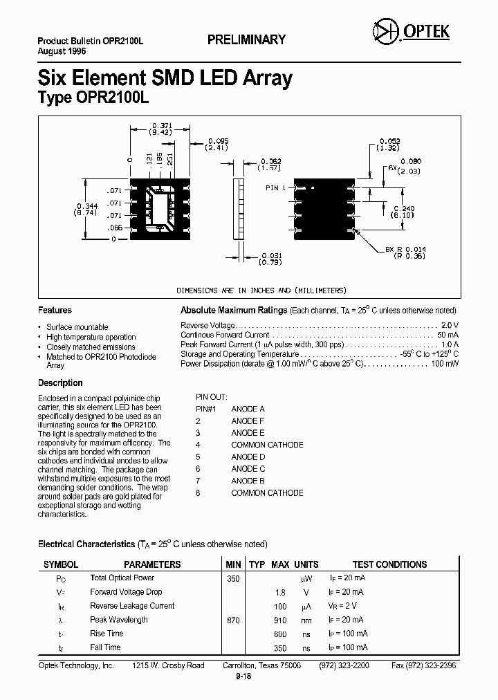 OPR2100L_725595.PDF Datasheet