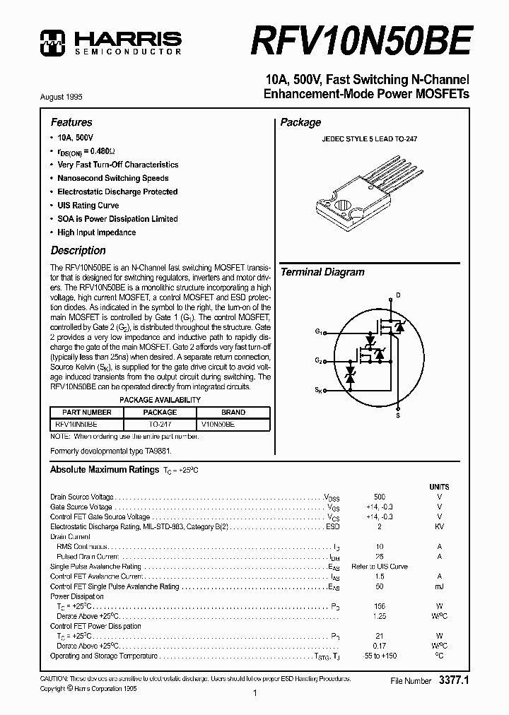 RFV10N50_356170.PDF Datasheet