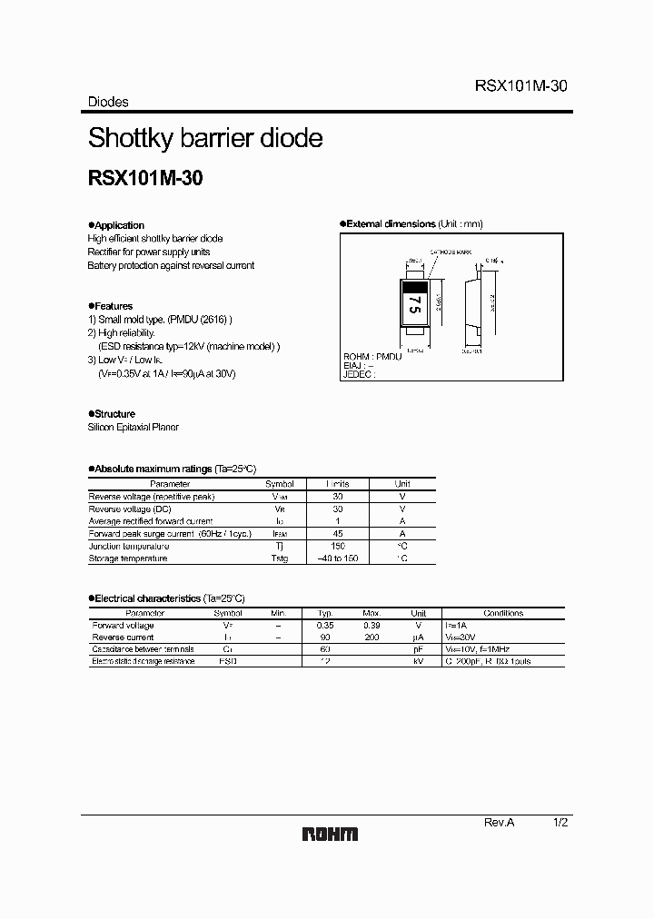 RSX101M-30_569133.PDF Datasheet