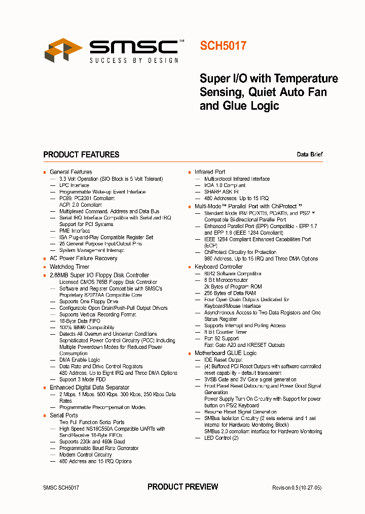 SCH5017_734875.PDF Datasheet