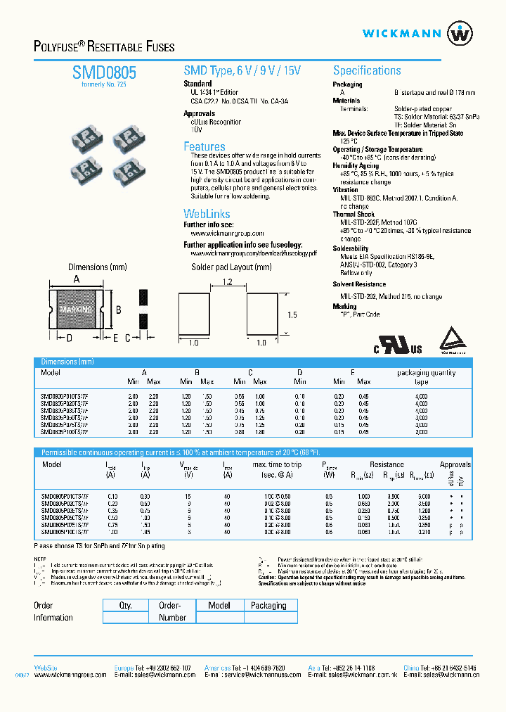 SMD0805_394015.PDF Datasheet