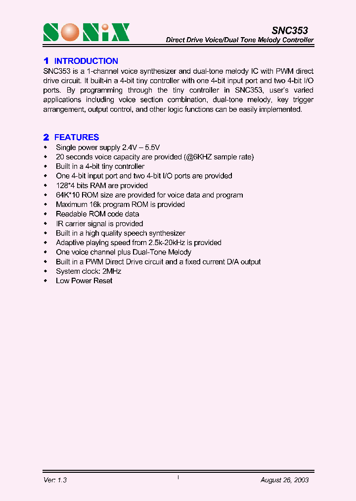 SNC353_757133.PDF Datasheet