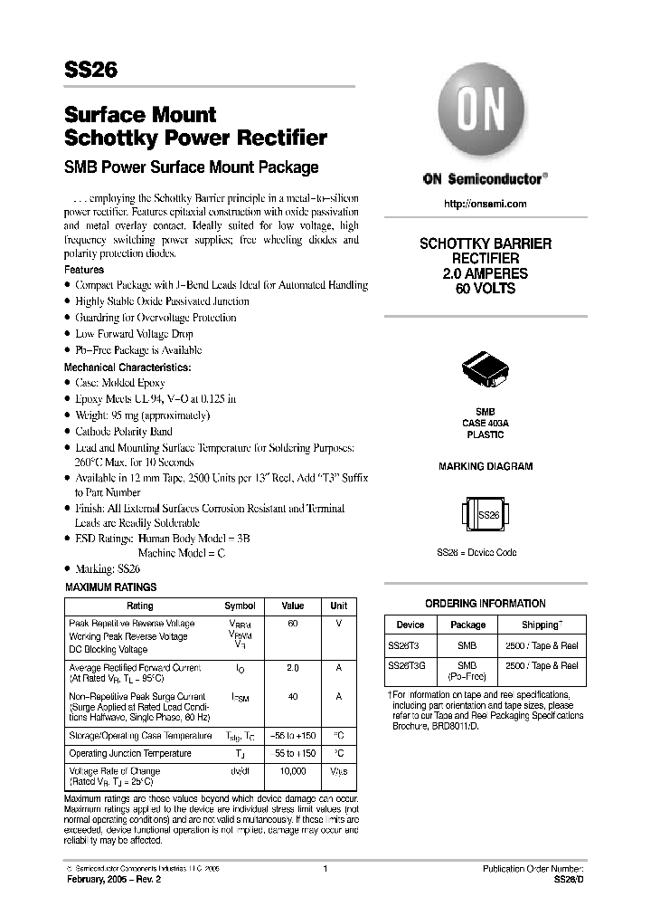 SS26T3_612243.PDF Datasheet