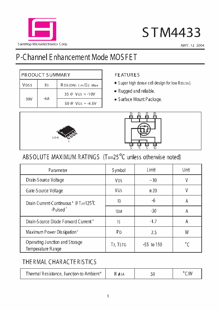 STM4433_582262.PDF Datasheet