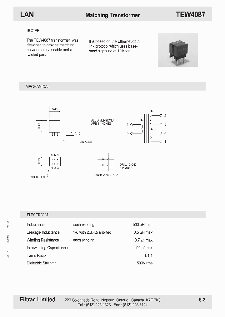 TEW4087_725759.PDF Datasheet