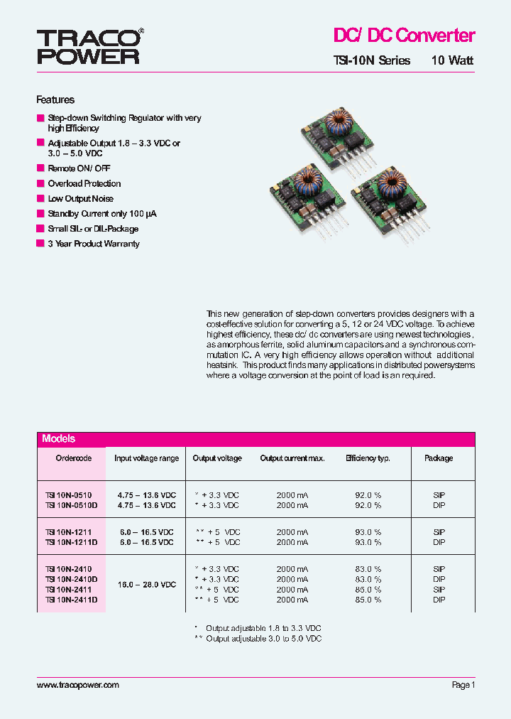 TSI10N_459802.PDF Datasheet