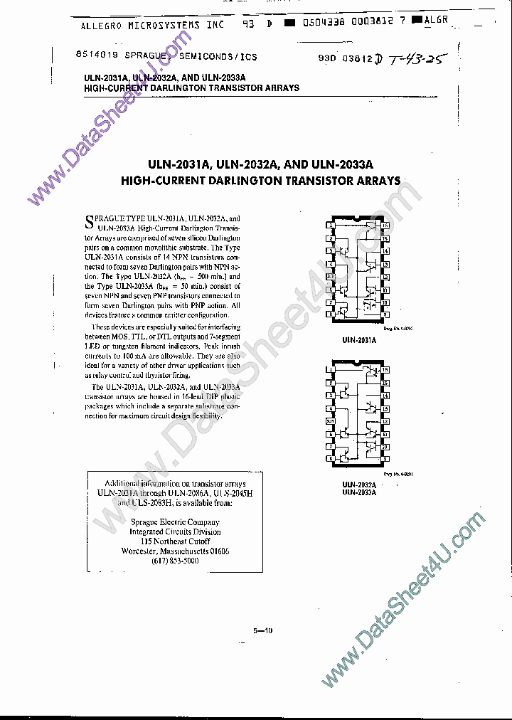ULN2031A_692646.PDF Datasheet