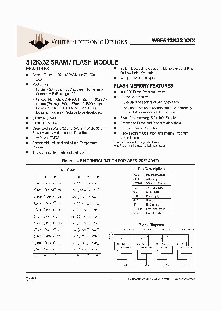 WSF512K32-XXX_651369.PDF Datasheet