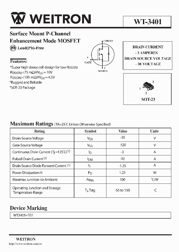 WT3401_658383.PDF Datasheet
