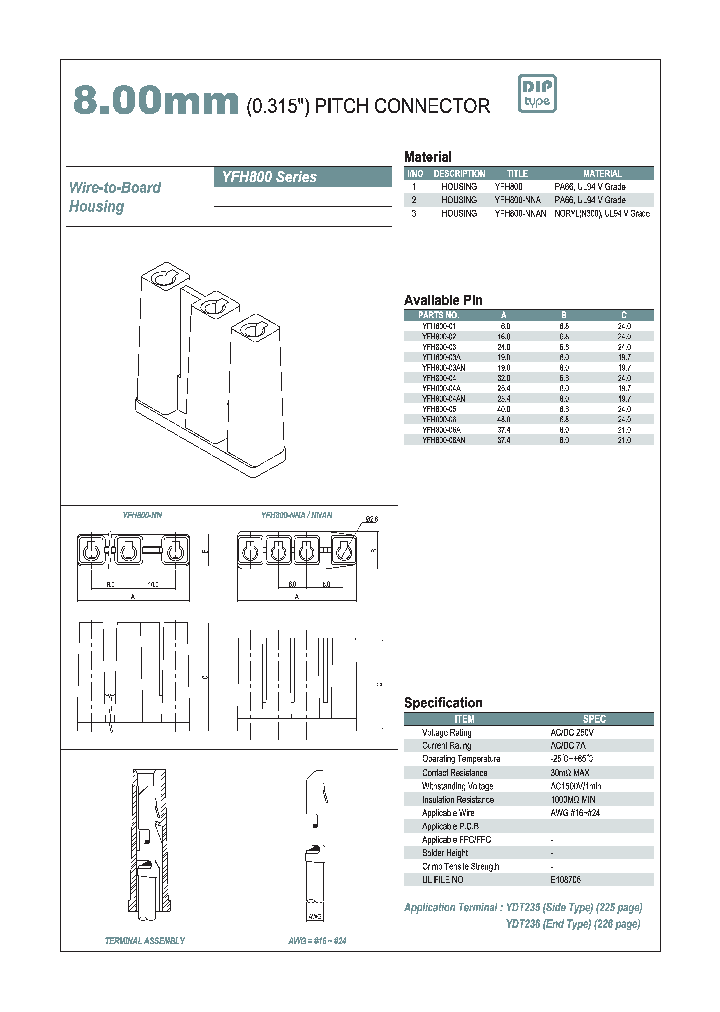YFH800-06AN_650021.PDF Datasheet