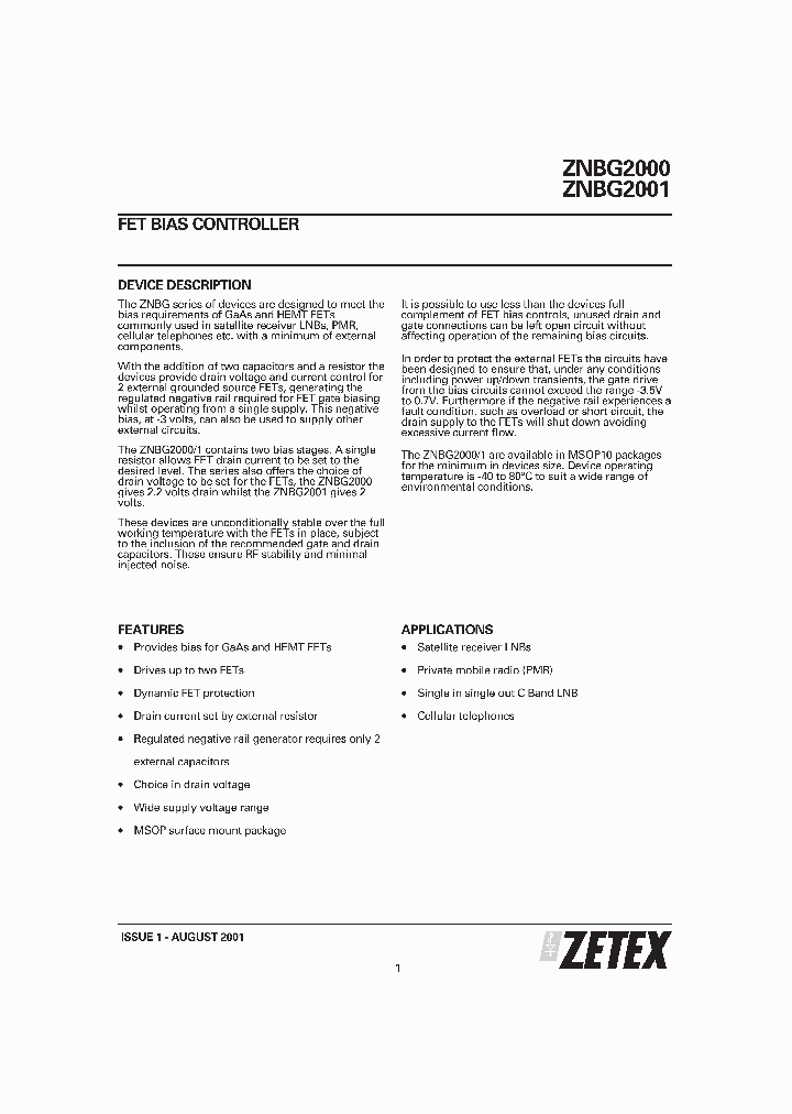 ZNBG2001X1_310908.PDF Datasheet