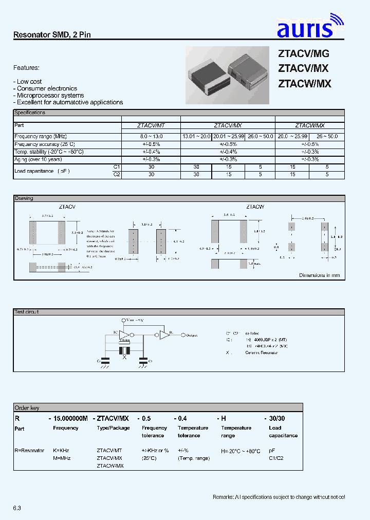 ZTACV_611767.PDF Datasheet