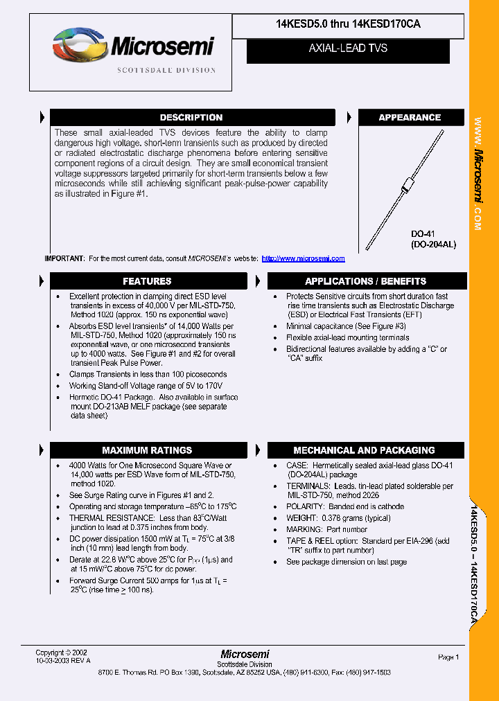 14KESD16A_954899.PDF Datasheet