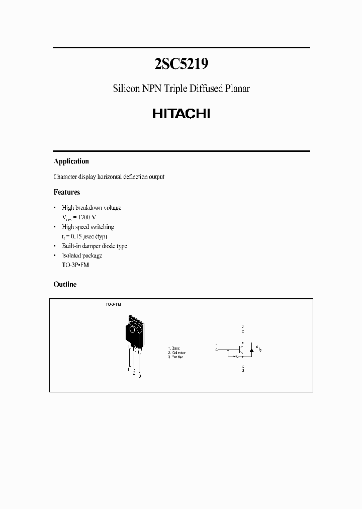 2SC5219_1022732.PDF Datasheet