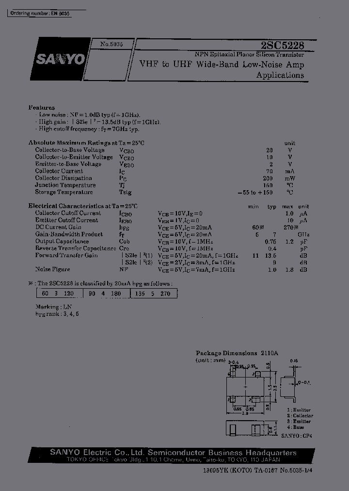 2SC5228_1016116.PDF Datasheet