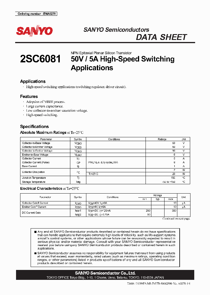 2SC6081_1015535.PDF Datasheet