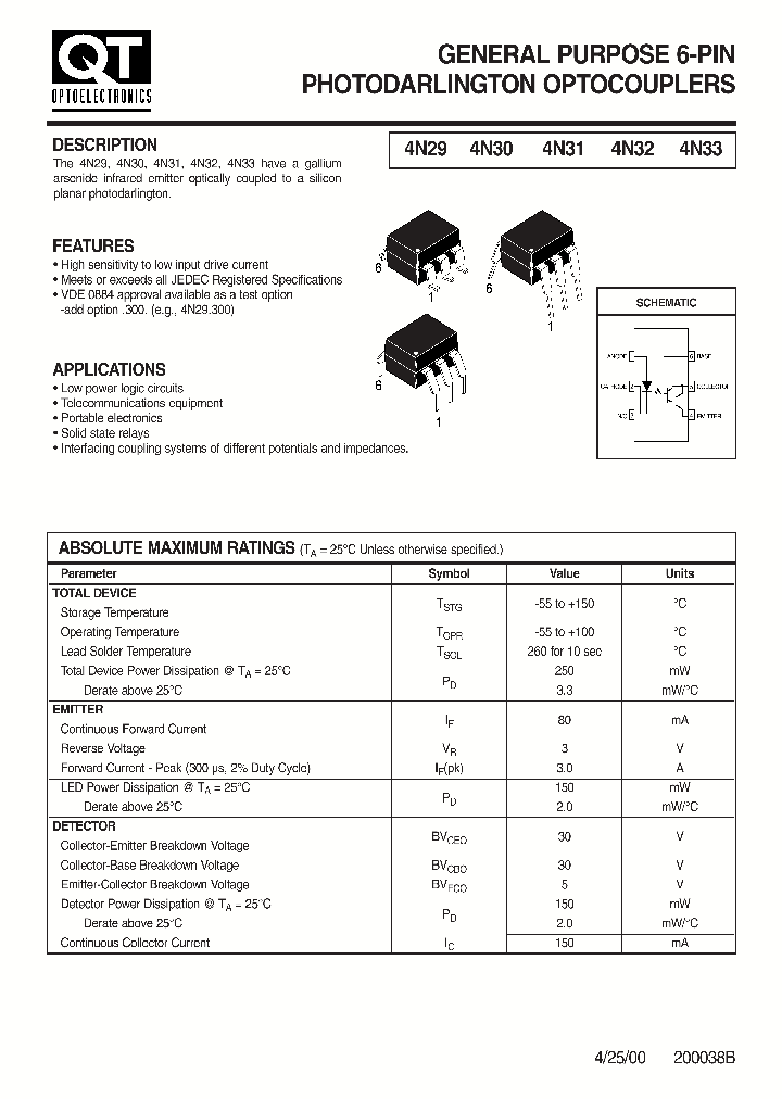 4N30_797817.PDF Datasheet