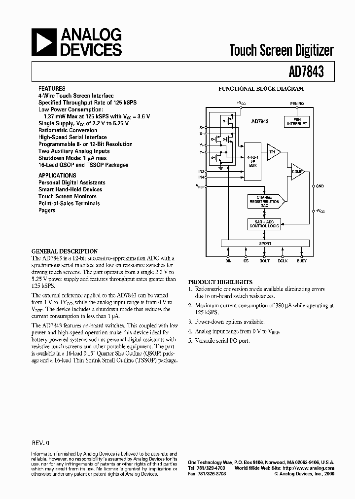 AD7843ARQ-REEL7_804671.PDF Datasheet