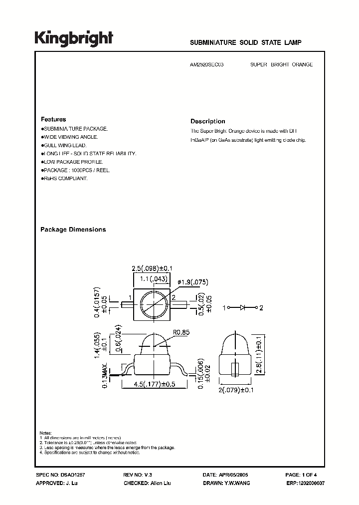 AM2520SEC03_953594.PDF Datasheet