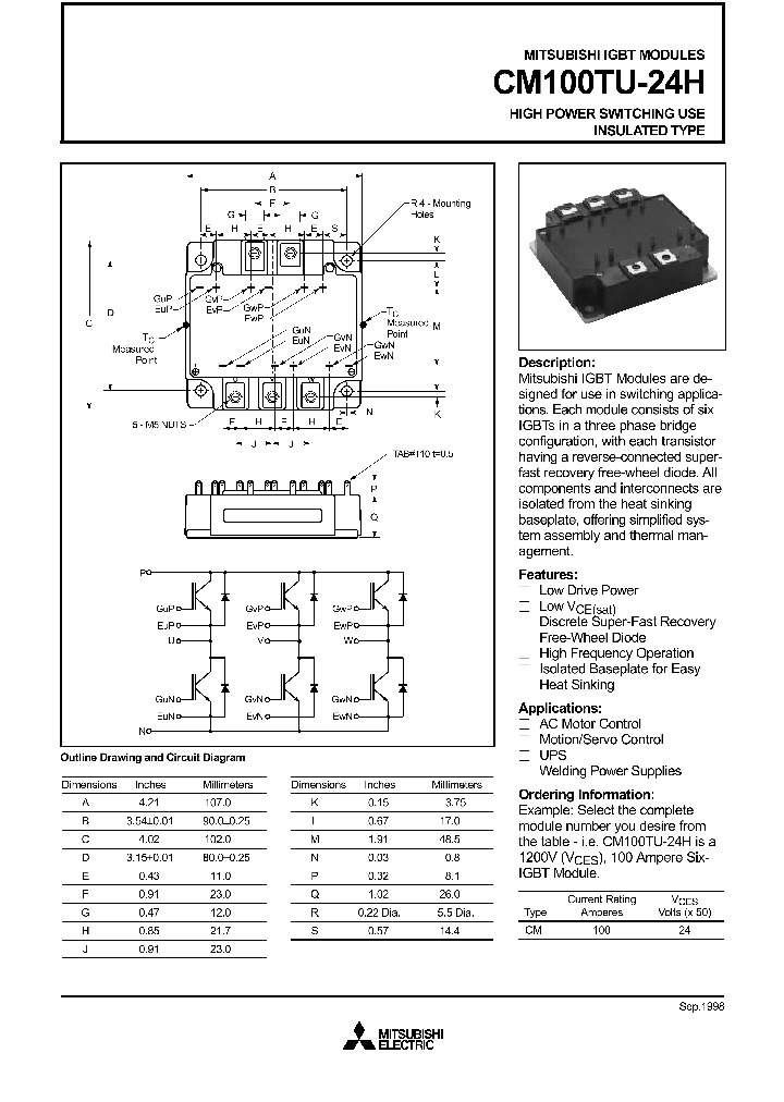 CM100TU-24H_890825.PDF Datasheet