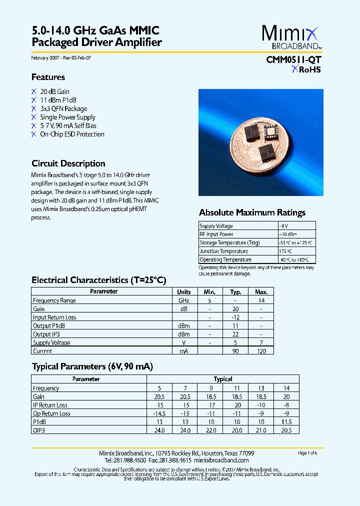 CMM0511-QT-0G00_1116242.PDF Datasheet