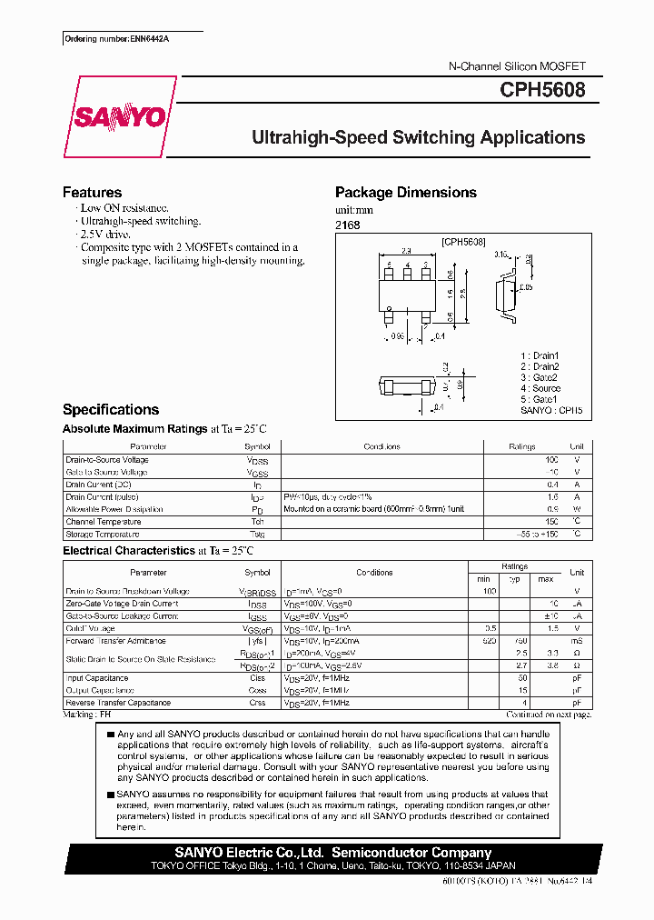 CPH5608_956413.PDF Datasheet