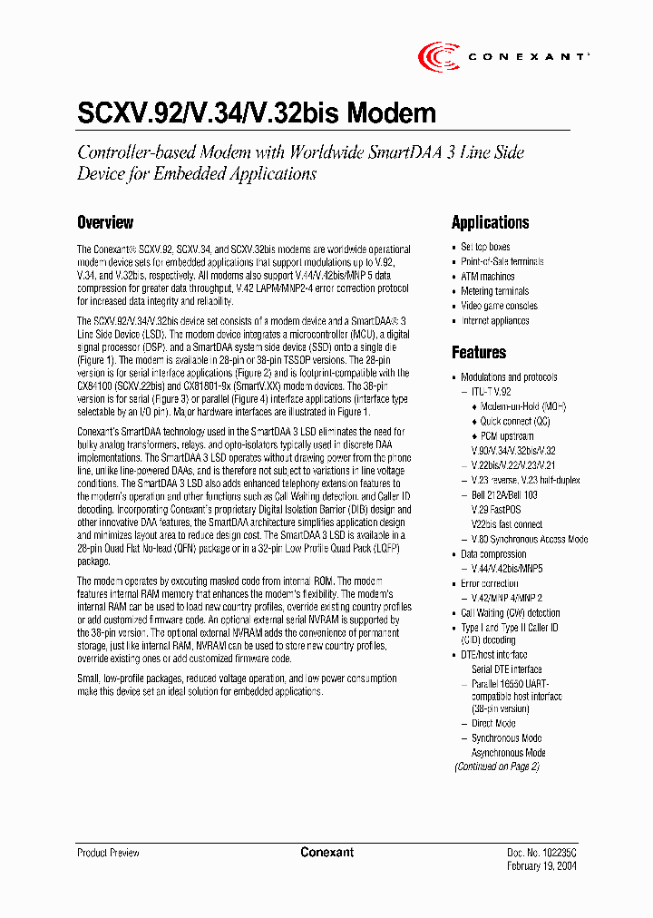 CX86500_647059.PDF Datasheet