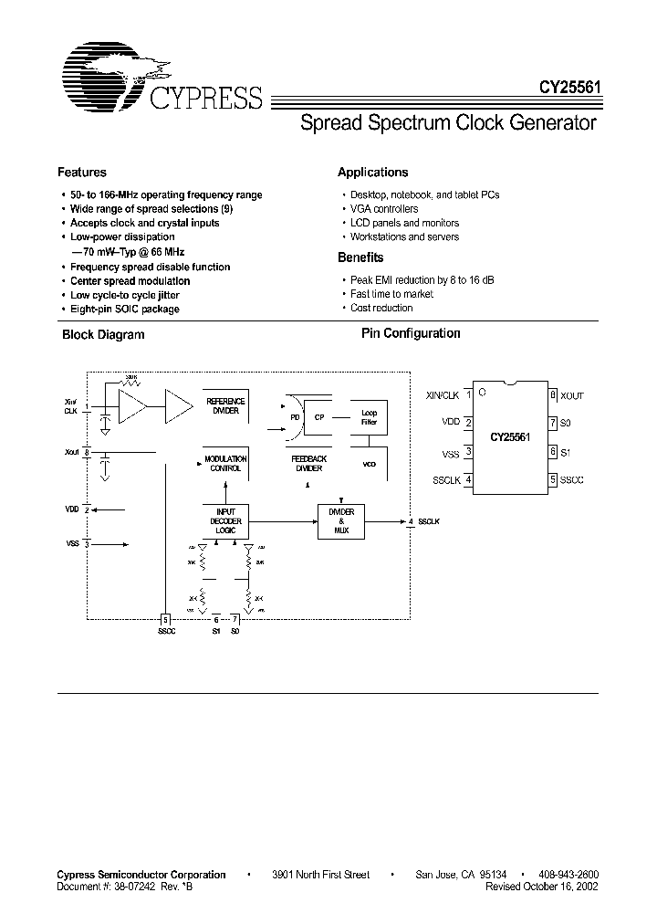 CY25561_949868.PDF Datasheet