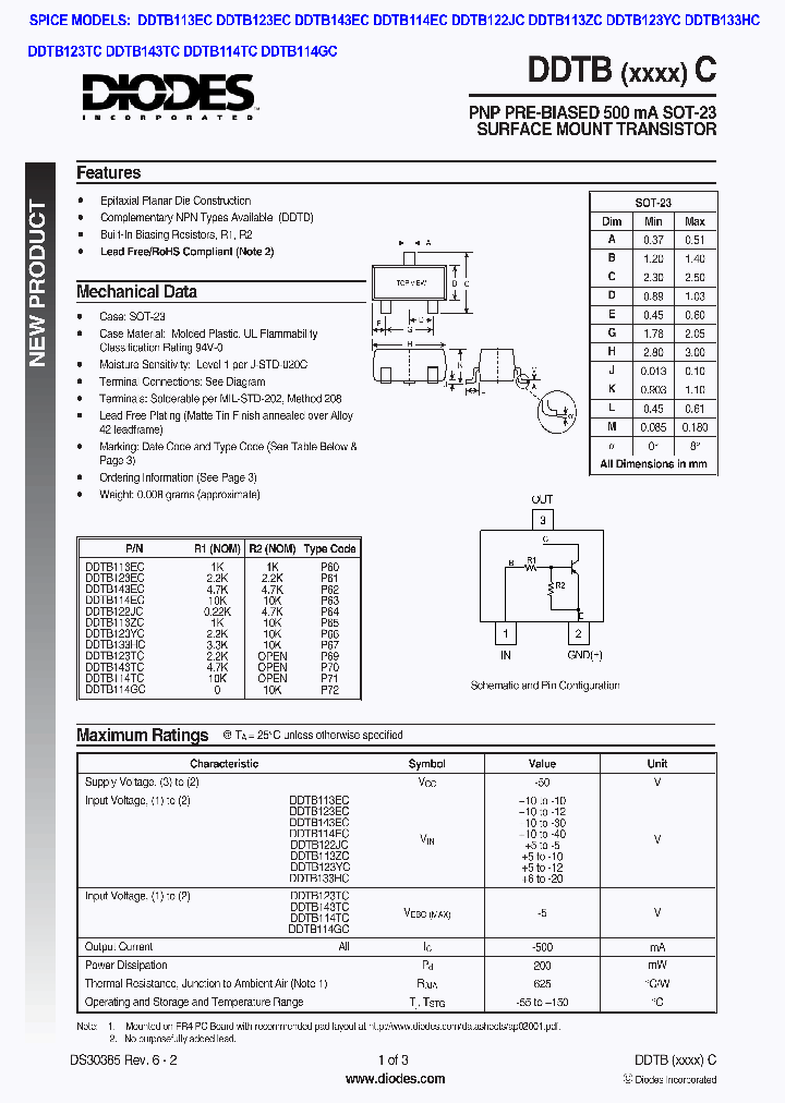DDTB123EC-7-F_725975.PDF Datasheet