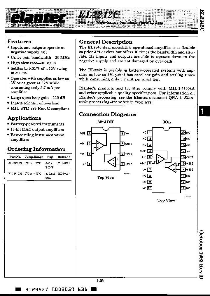 EL2242CM_919494.PDF Datasheet