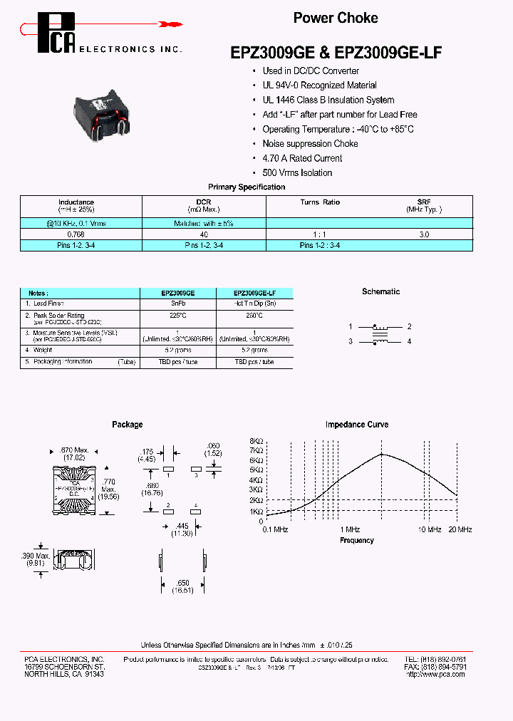 EPZ3009GE_686251.PDF Datasheet