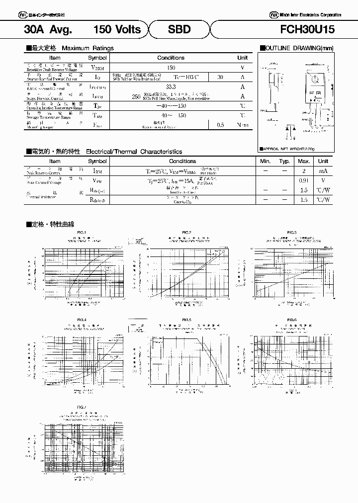 FCH30U15_783945.PDF Datasheet