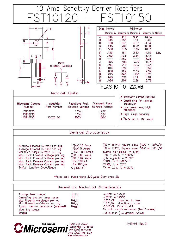 FST10130_905570.PDF Datasheet