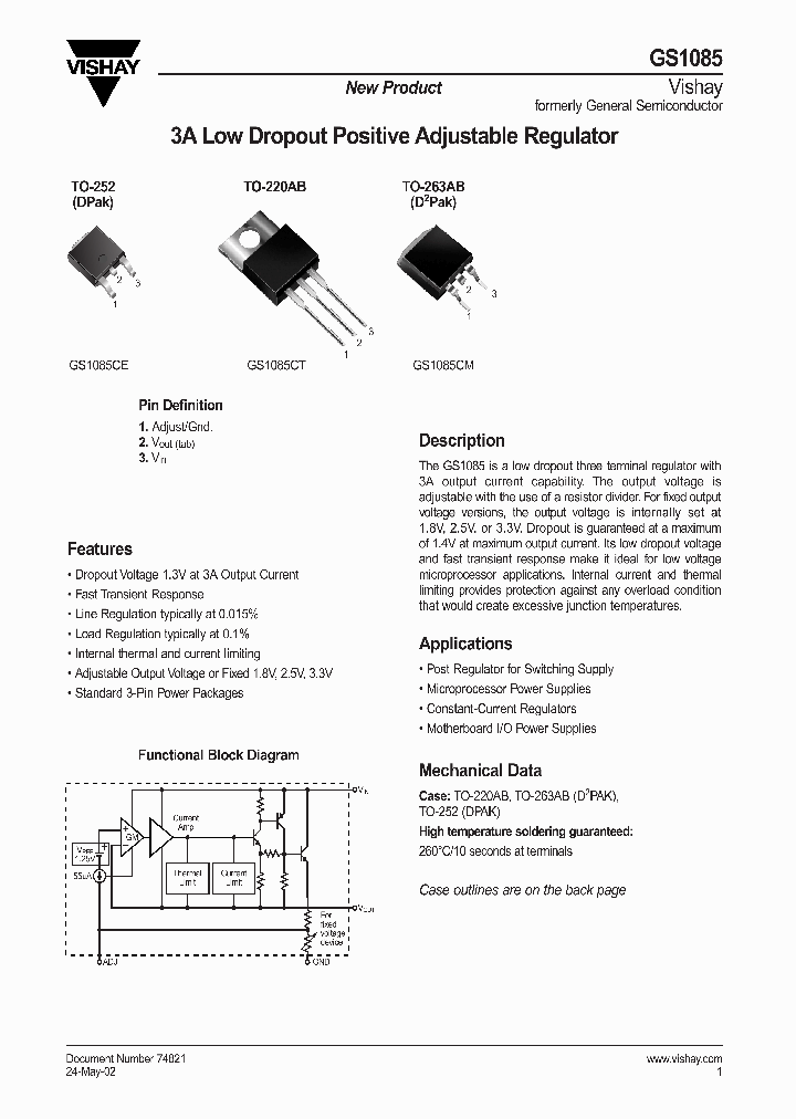 GS1085_1010957.PDF Datasheet