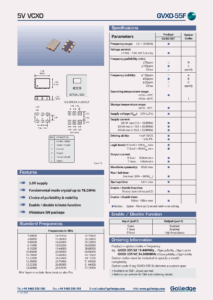 GVXO-55FNC_616320.PDF Datasheet