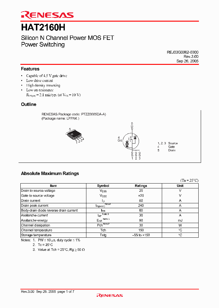 HAT2160H-EL-E_720284.PDF Datasheet