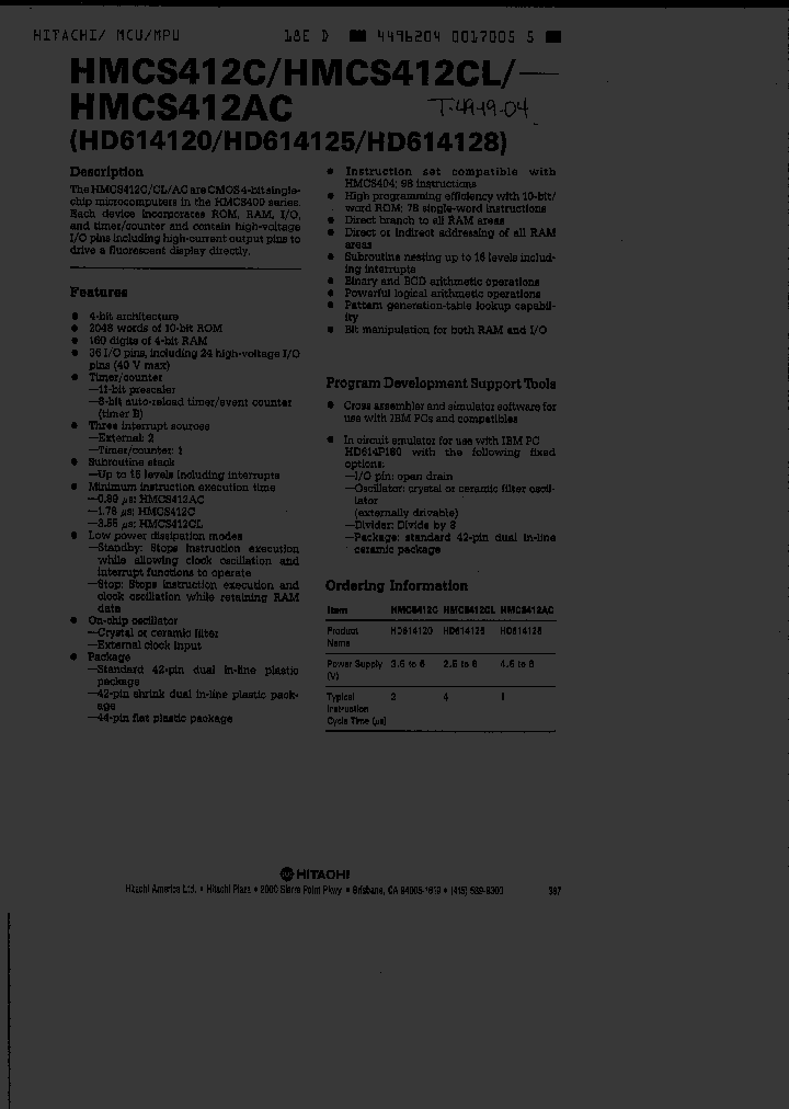 HMCS412C_669698.PDF Datasheet
