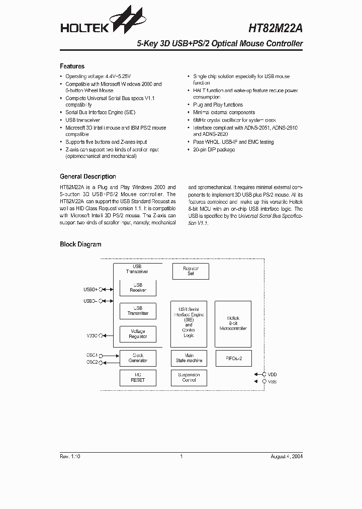 HT82M22_779541.PDF Datasheet