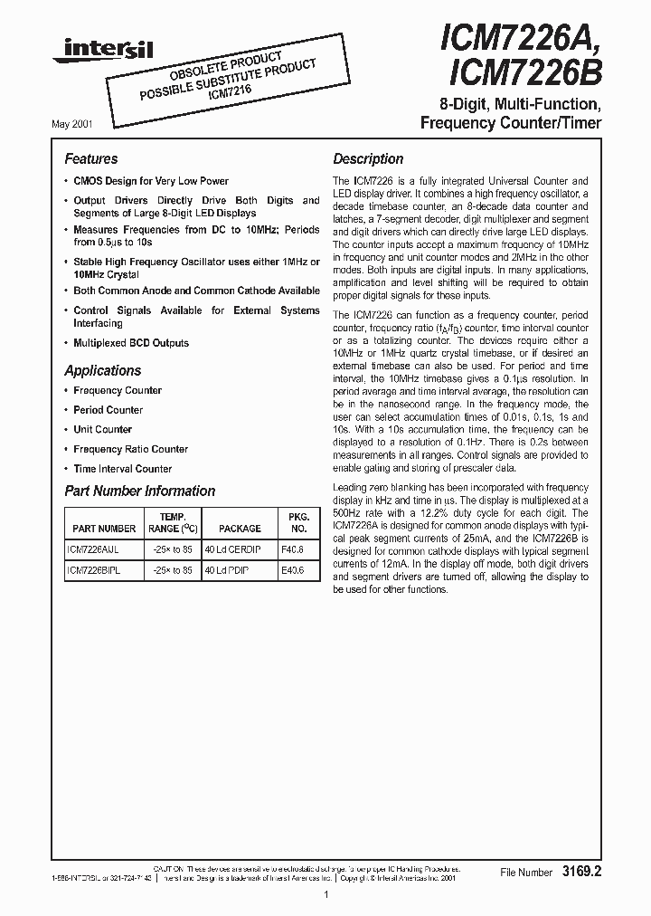 ICM7226A01_729949.PDF Datasheet