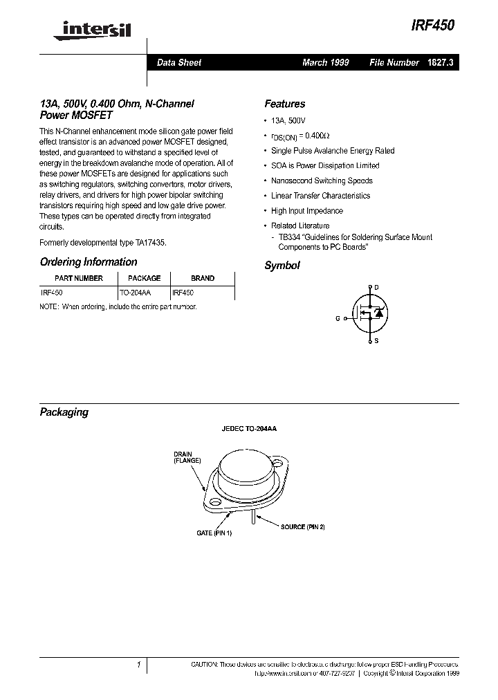 IRF450_768057.PDF Datasheet