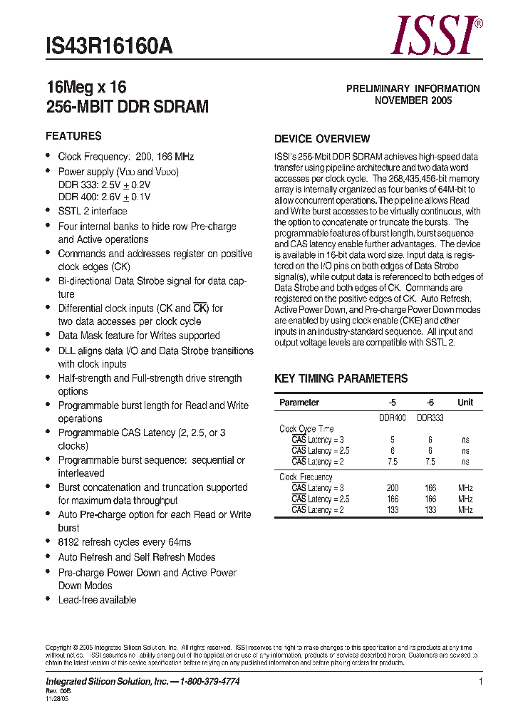 IS43R16160A-6T_661289.PDF Datasheet